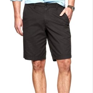 GAP Black Flat Front Shorts Essential/,classic  Style